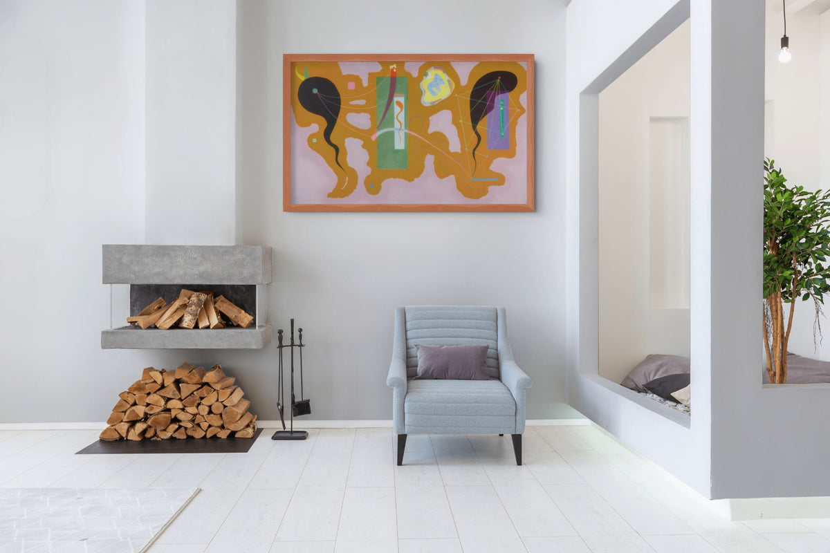 Verde penetrante - Wassily Kandinsky - Lienzo premium 430g (calidad de galeria)