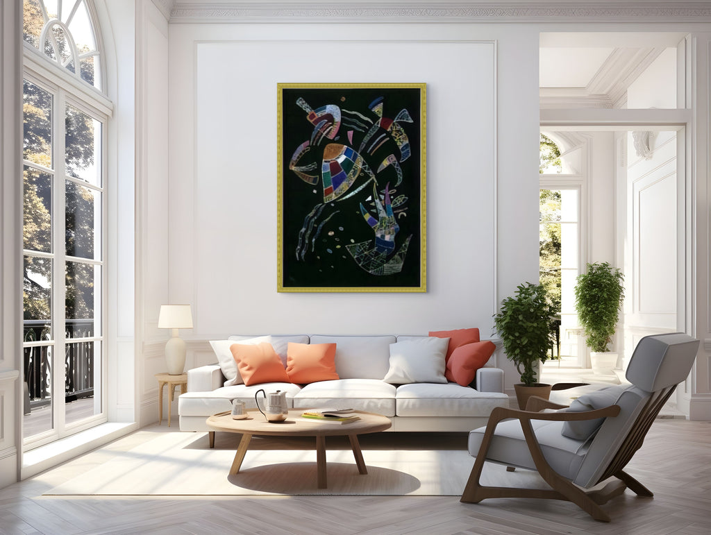 Couple à cheval - Vassily Kandinsky - Toile premium 430g (qualité galerie)