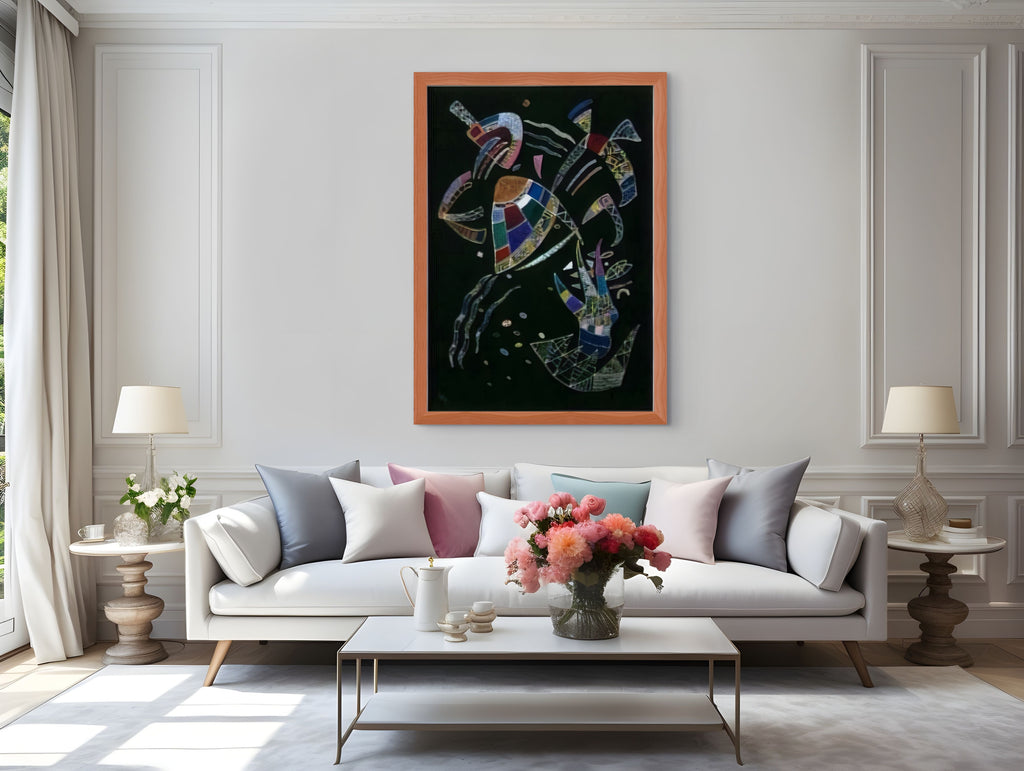 Couple à cheval - Vassily Kandinsky - Toile premium 430g (qualité galerie)