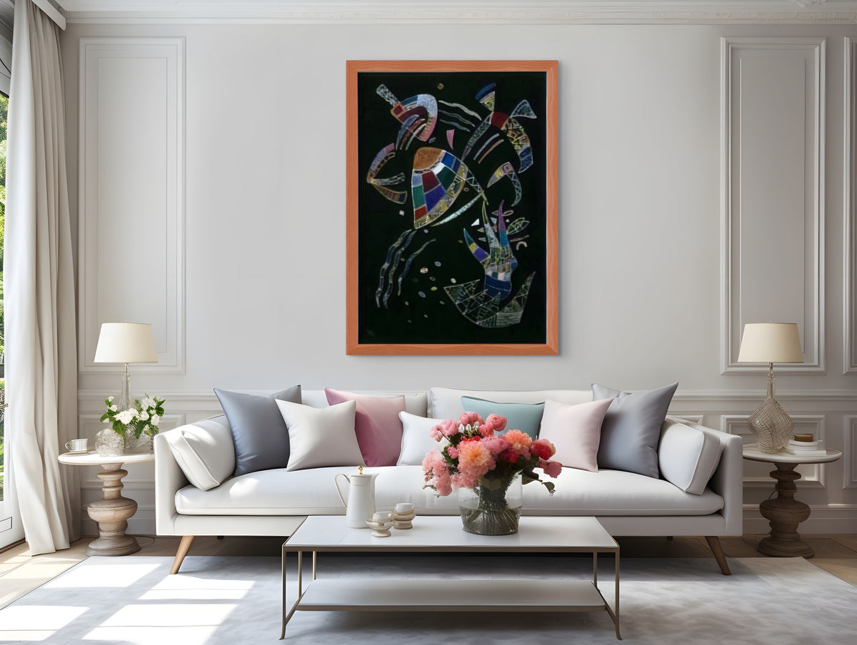 Couple à cheval - Vassily Kandinsky - Toile premium 430g (qualité galerie)