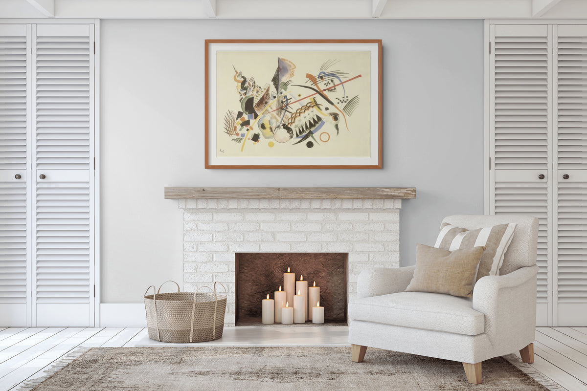 Couple on Horseback - Wassily Kandinsky - Premium 430g canvas (gallery quality)