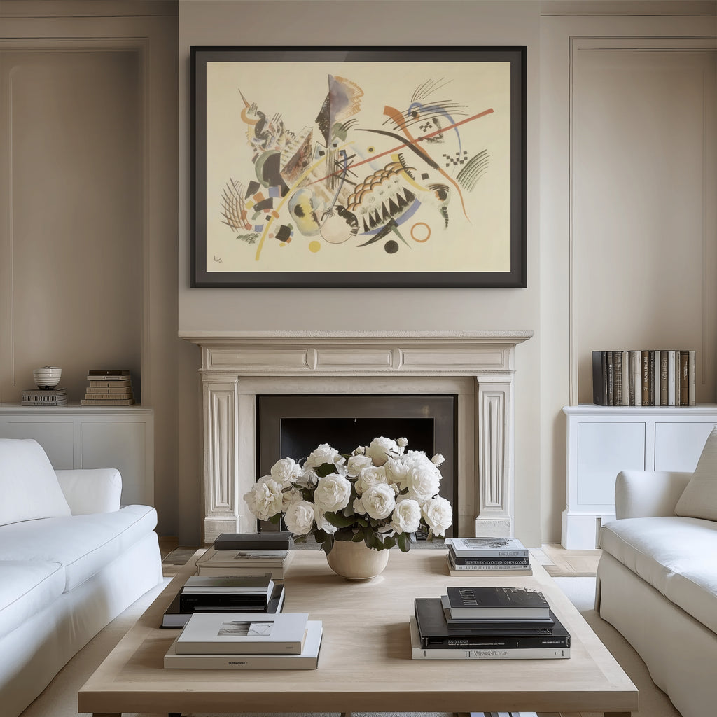 Couple on Horseback - Wassily Kandinsky - Premium 430g canvas (gallery quality)
