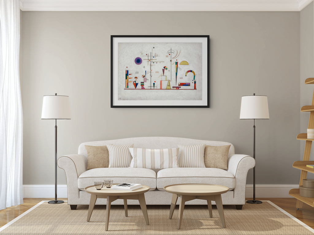 Couple on Horseback - Wassily Kandinsky - Premium 430g canvas (gallery quality)