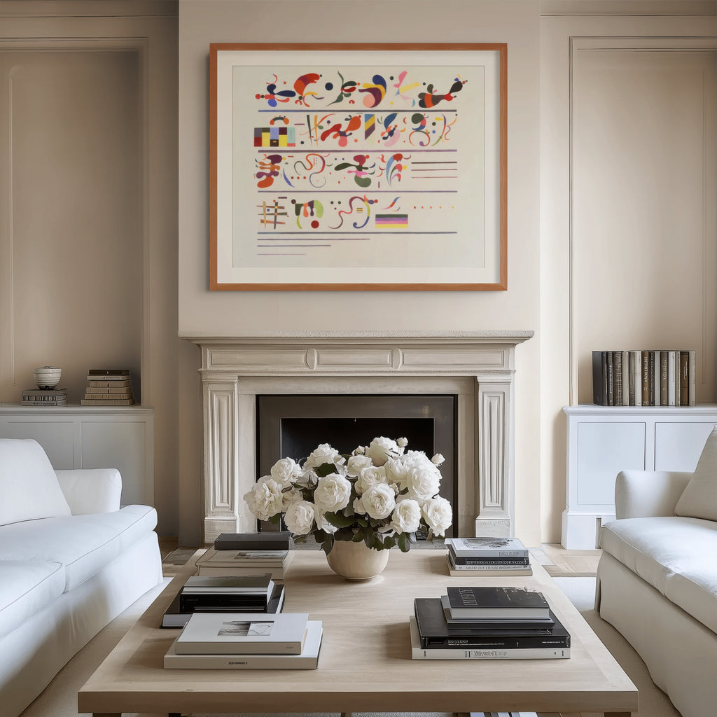 Couple à cheval - Vassily Kandinsky - Toile premium 430g (qualité galerie)