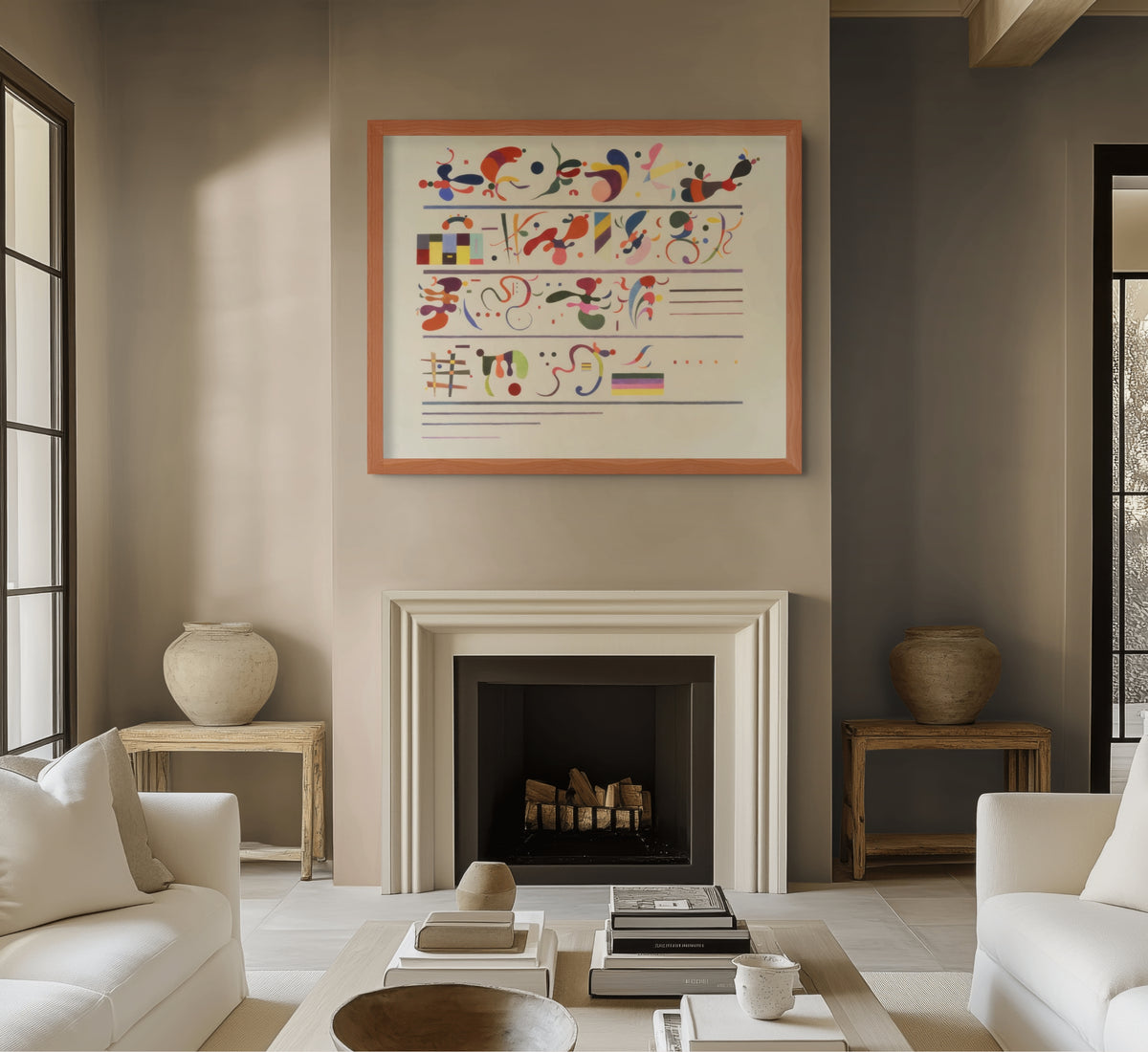 Couple à cheval - Vassily Kandinsky - Toile premium 430g (qualité galerie)