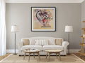 Sobre puntas - Wassily Kandinsky - Lienzo premium 430g (calidad de galeria)