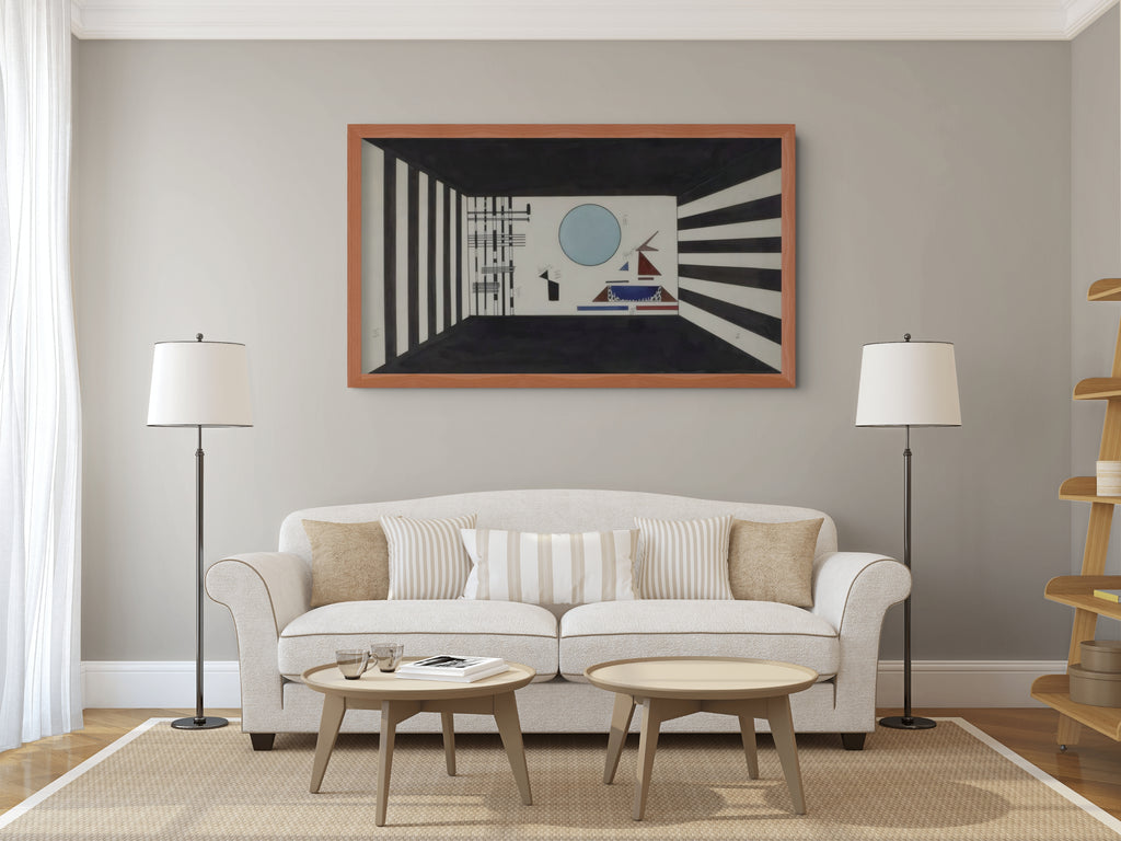 Couple on Horseback - Wassily Kandinsky - Premium 430g canvas (gallery quality)