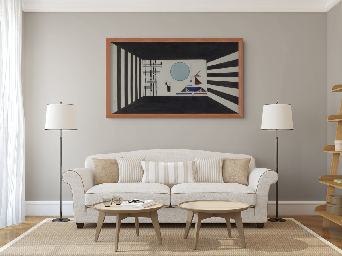Couple on Horseback - Wassily Kandinsky - Premium 430g canvas (gallery quality)