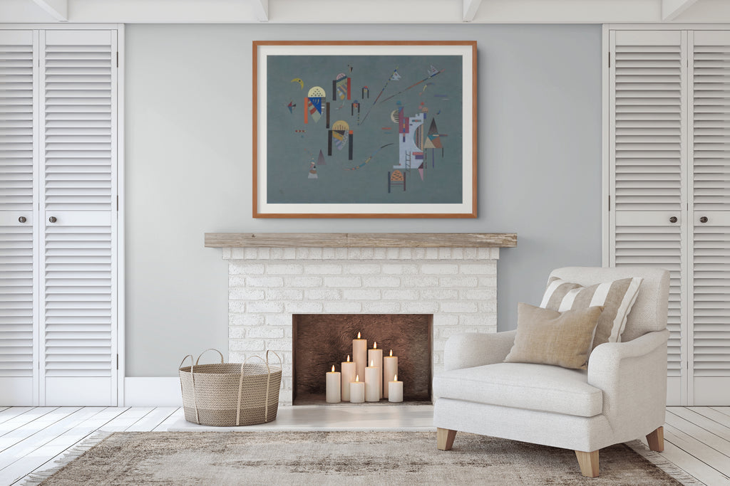 Couple on Horseback - Wassily Kandinsky - Premium 430g canvas (gallery quality)