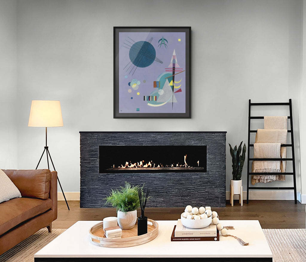Couple à cheval - Vassily Kandinsky - Toile premium 430g (qualité galerie)