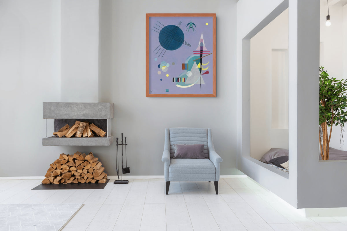 Couple à cheval - Vassily Kandinsky - Toile premium 430g (qualité galerie)