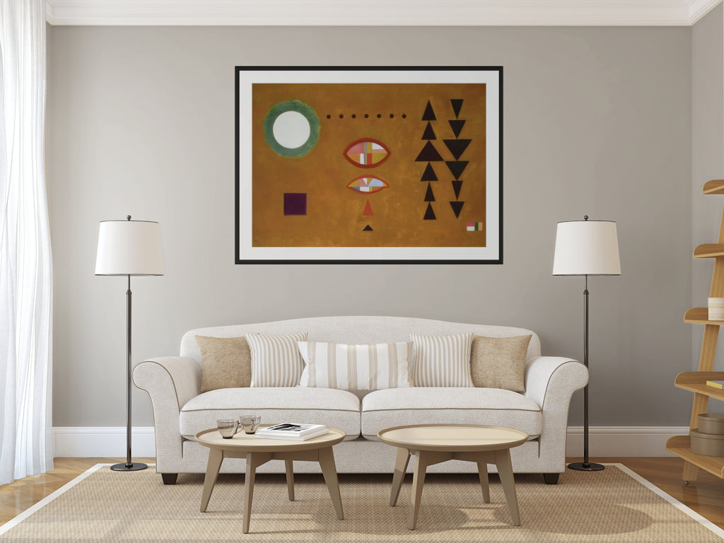 Couple on Horseback - Wassily Kandinsky - Premium 430g canvas (gallery quality)
