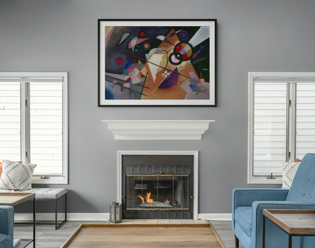 Couple à cheval - Vassily Kandinsky - Toile premium 430g (qualité galerie)
