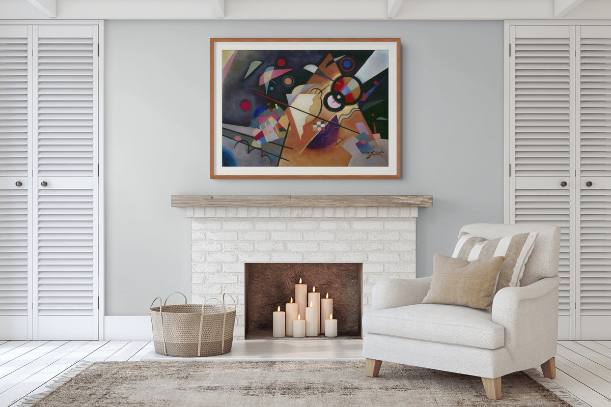 Couple à cheval - Vassily Kandinsky - Toile premium 430g (qualité galerie)