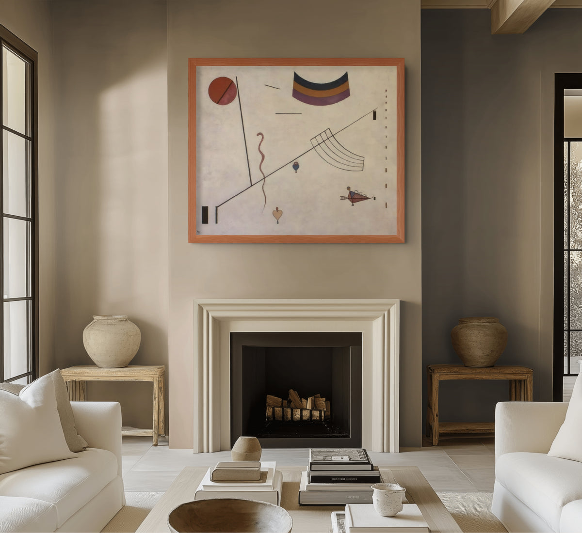 Couple à cheval - Vassily Kandinsky - Toile premium 430g (qualité galerie)