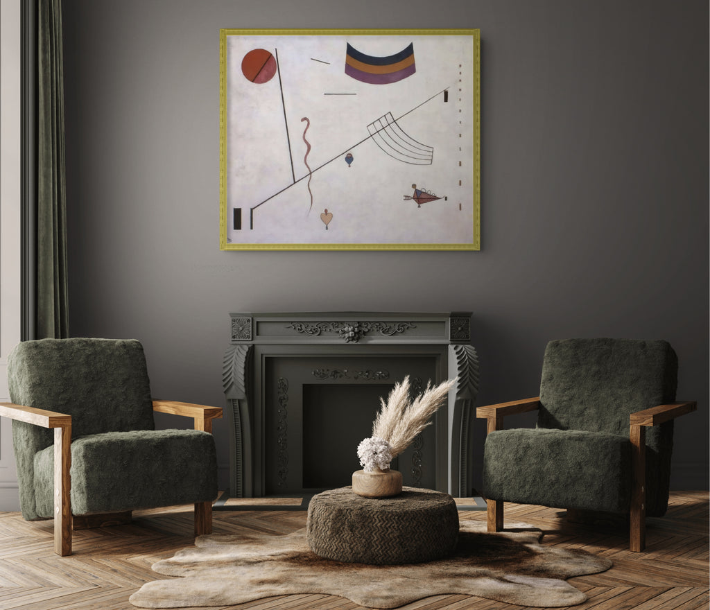 Couple à cheval - Vassily Kandinsky - Toile premium 430g (qualité galerie)