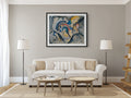 Couple on Horseback - Wassily Kandinsky - Premium 430g canvas (gallery quality)