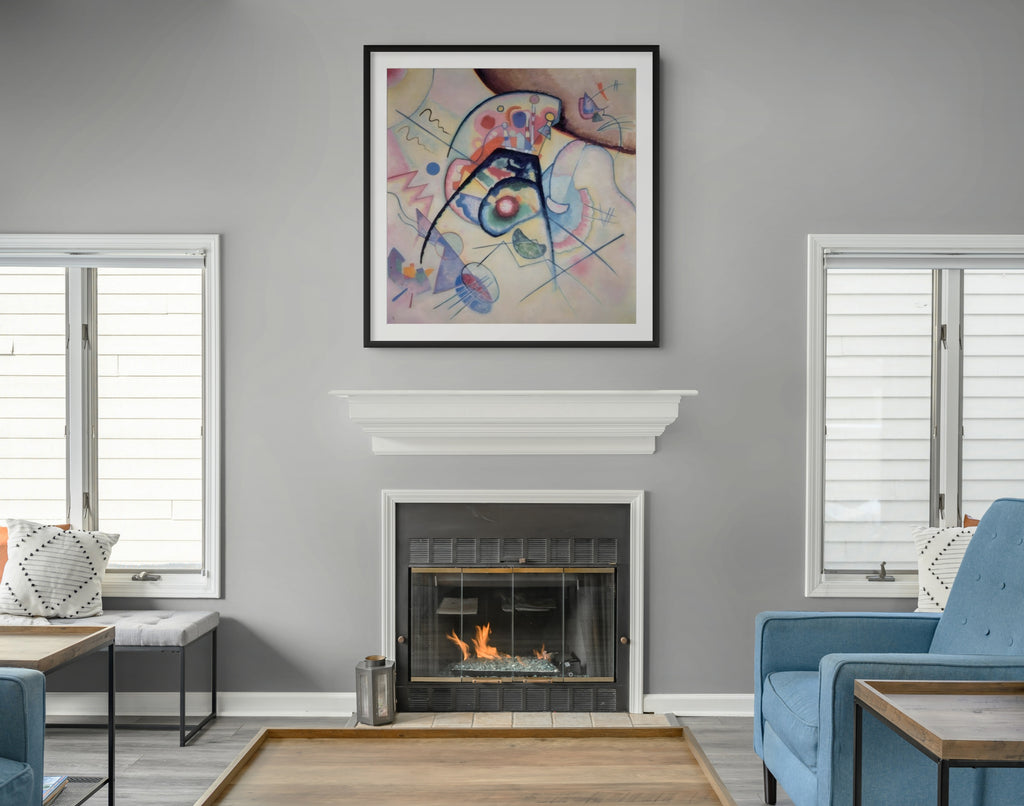 Mirada retrospectiva - Wassily Kandinsky - Lienzo premium 430g (calidad de galeria)