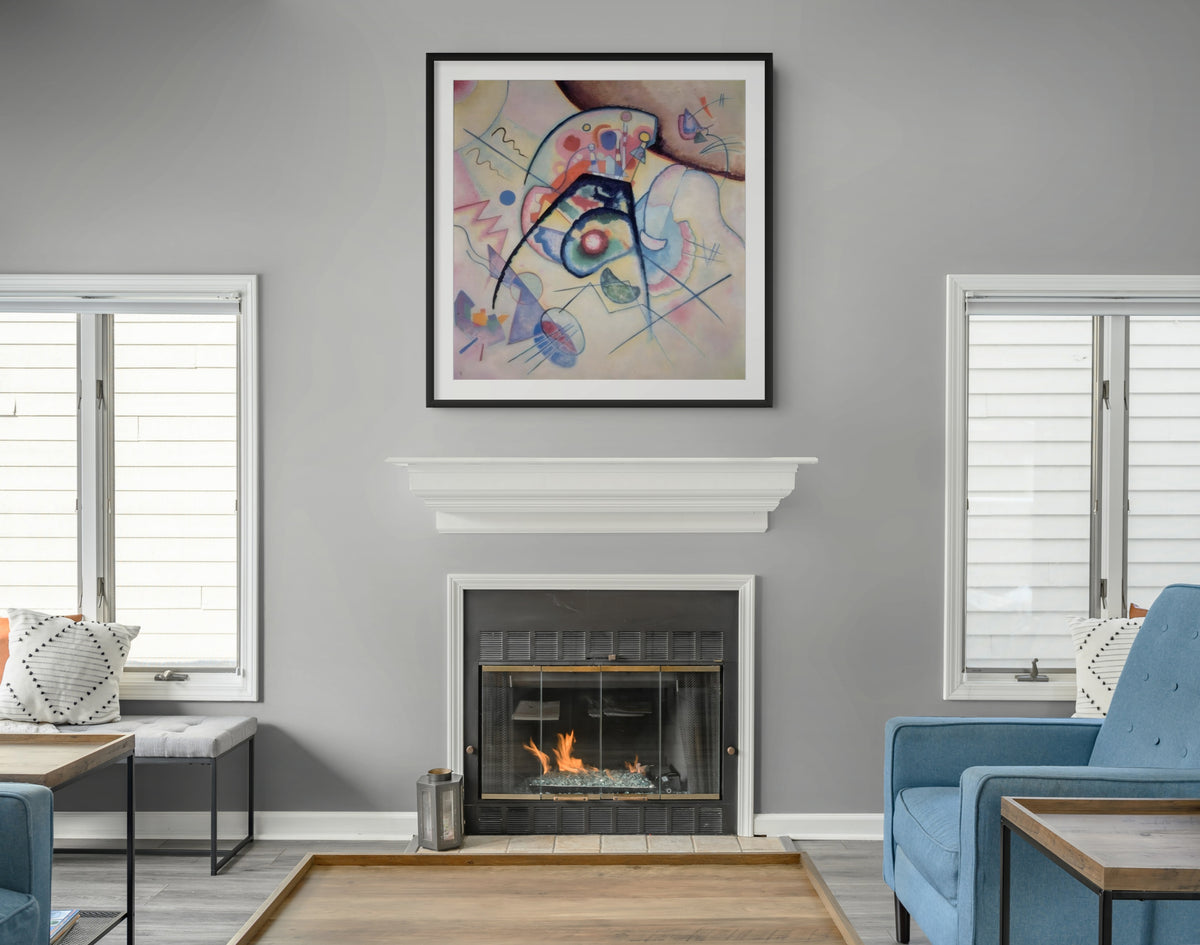 Mirada retrospectiva - Wassily Kandinsky - Lienzo premium 430g (calidad de galeria)