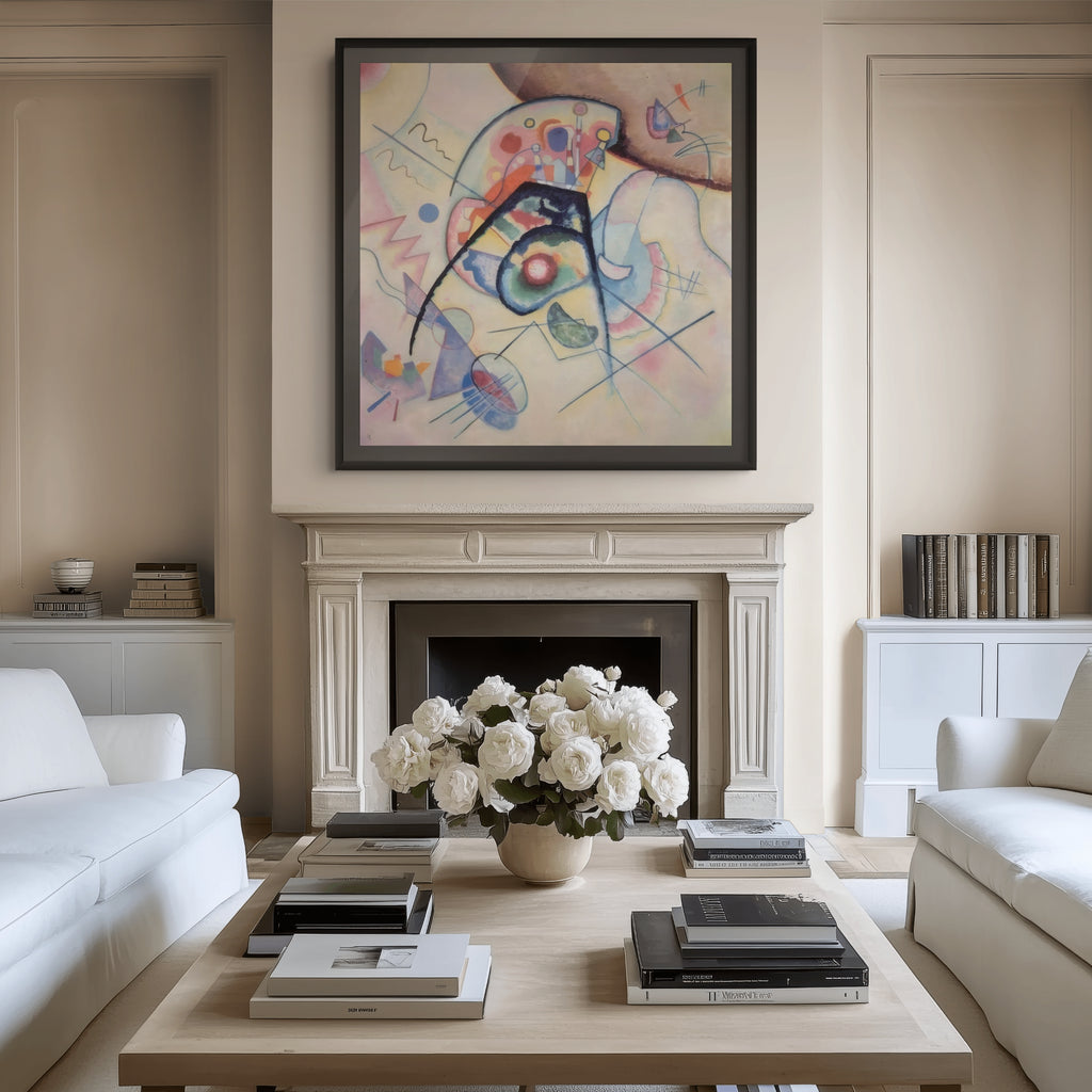 Mirada retrospectiva - Wassily Kandinsky - Lienzo premium 430g (calidad de galeria)