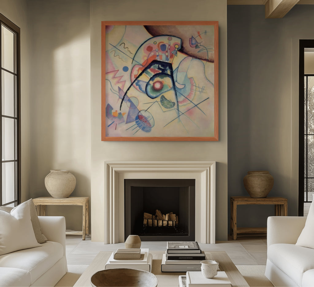 Mirada retrospectiva - Wassily Kandinsky - Lienzo premium 430g (calidad de galeria)