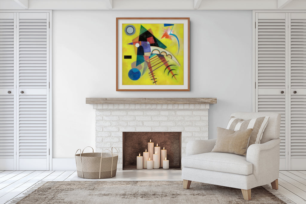 Couple on Horseback - Wassily Kandinsky - Premium 430g canvas (gallery quality)
