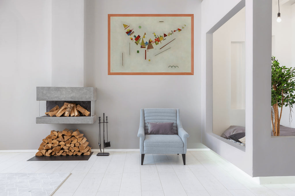Balanceo angular - Wassily Kandinsky - Lienzo premium 430g (calidad de galeria)