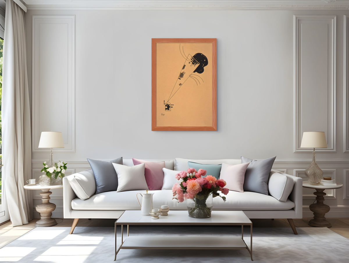 Couple à cheval - Vassily Kandinsky - Toile premium 430g (qualité galerie)