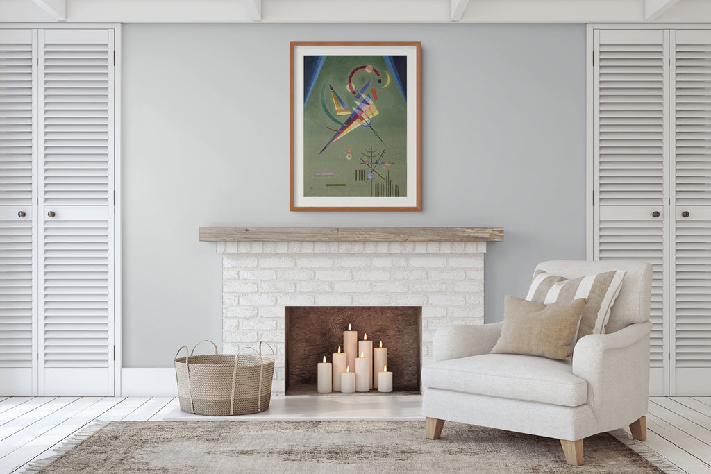 Couple on Horseback - Wassily Kandinsky - Premium 430g canvas (gallery quality)