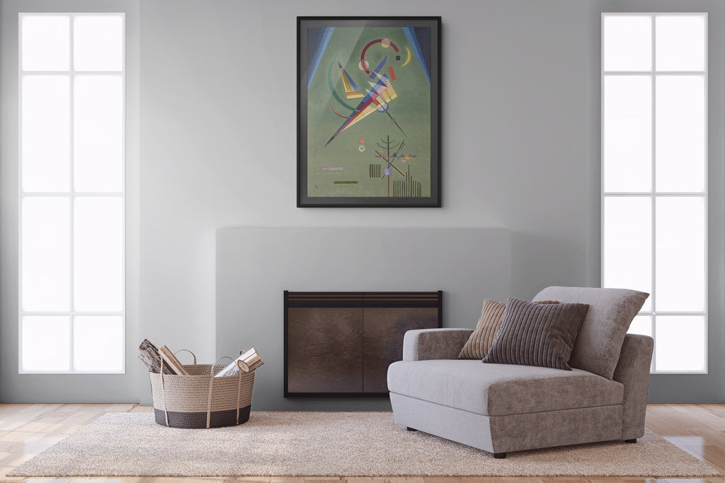 Couple on Horseback - Wassily Kandinsky - Premium 430g canvas (gallery quality)