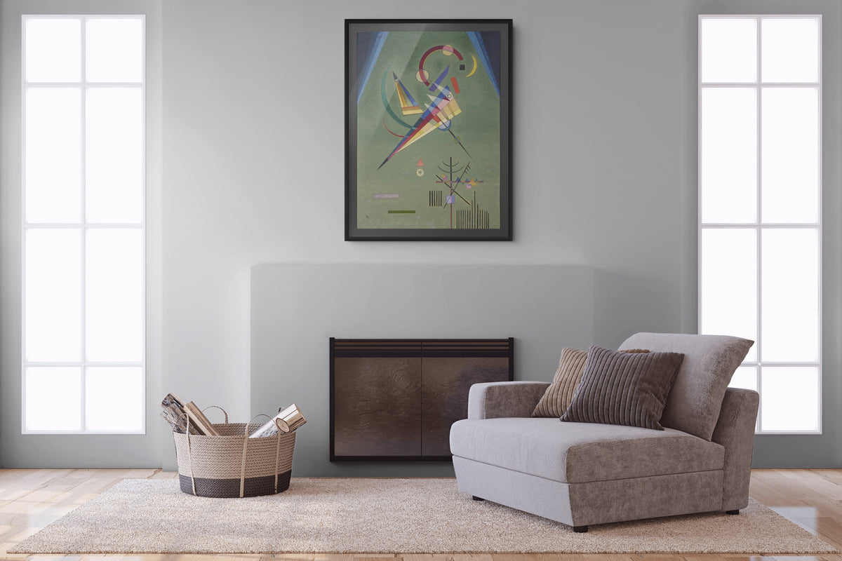 Couple on Horseback - Wassily Kandinsky - Premium 430g canvas (gallery quality)
