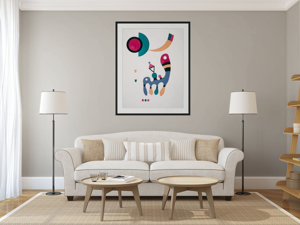 Couple à cheval - Vassily Kandinsky - Toile premium 430g (qualité galerie)