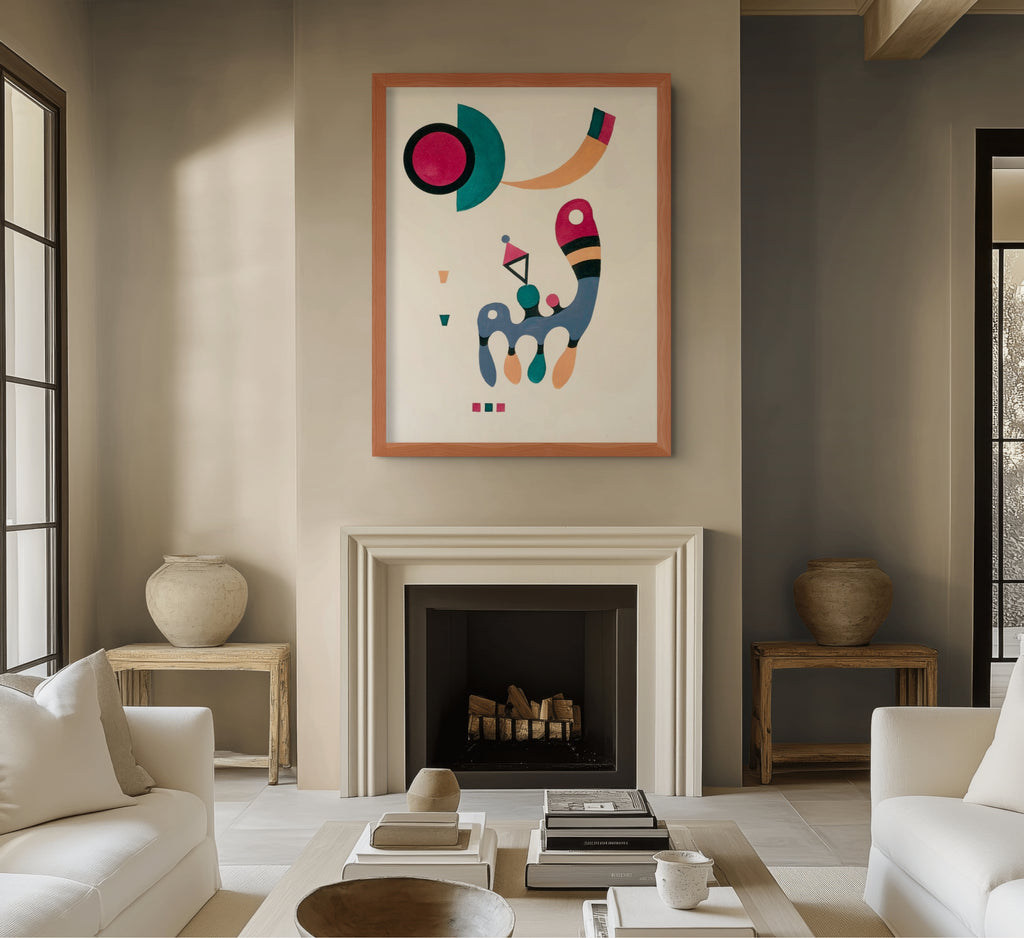 Couple à cheval - Vassily Kandinsky - Toile premium 430g (qualité galerie)