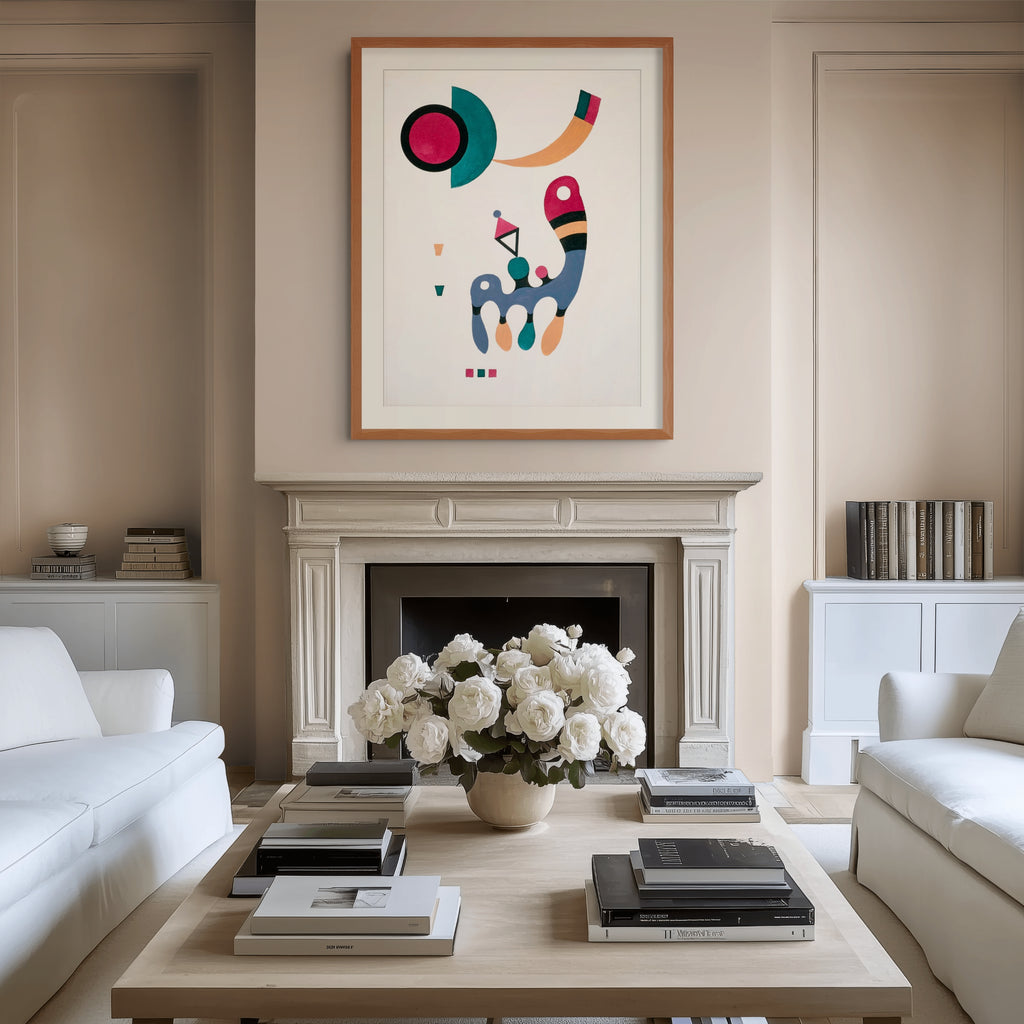 Couple à cheval - Vassily Kandinsky - Toile premium 430g (qualité galerie)