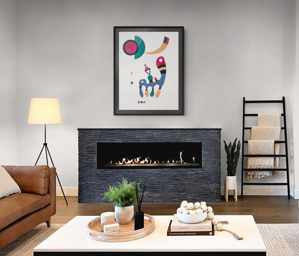 Couple à cheval - Vassily Kandinsky - Toile premium 430g (qualité galerie)