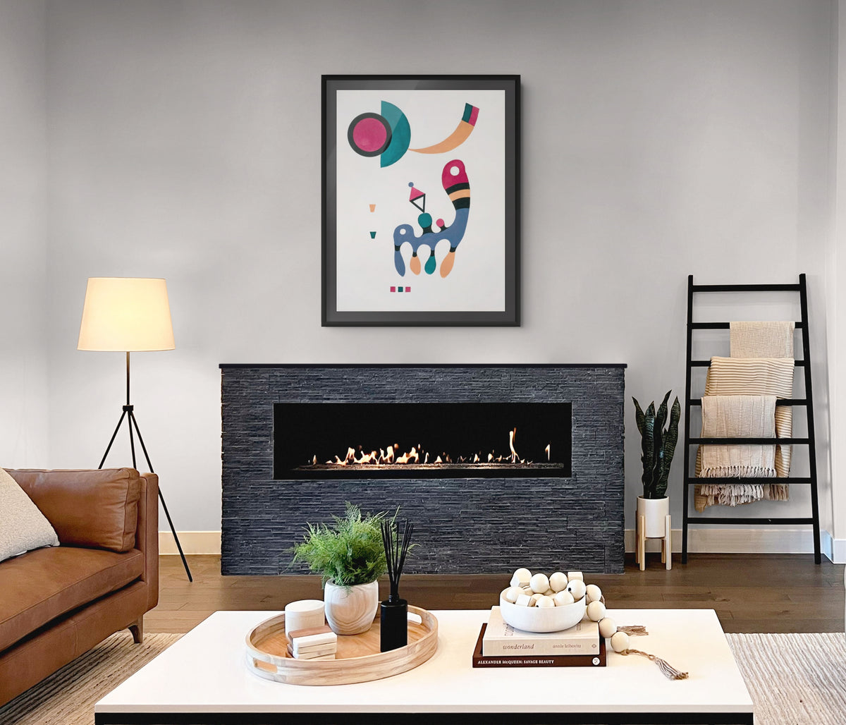 Couple à cheval - Vassily Kandinsky - Toile premium 430g (qualité galerie)