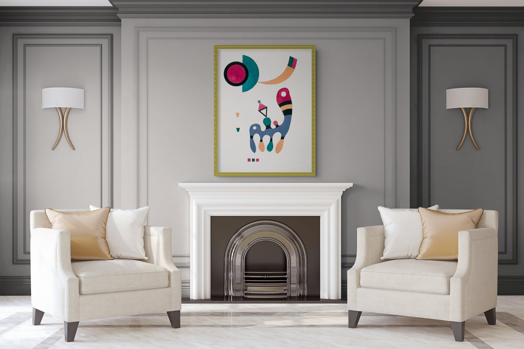 Couple à cheval - Vassily Kandinsky - Toile premium 430g (qualité galerie)