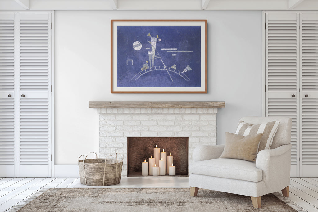 Frágil - Wassily Kandinsky - Lienzo premium 430g (calidad de galeria)