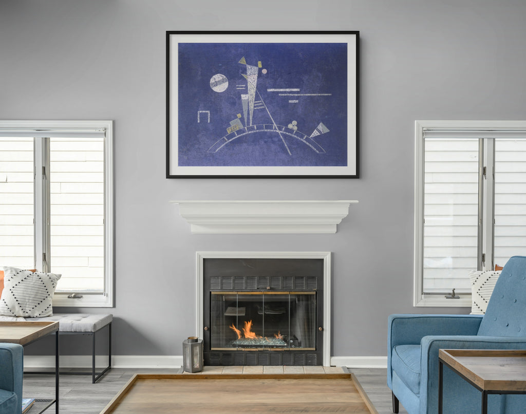Frágil - Wassily Kandinsky - Lienzo premium 430g (calidad de galeria)