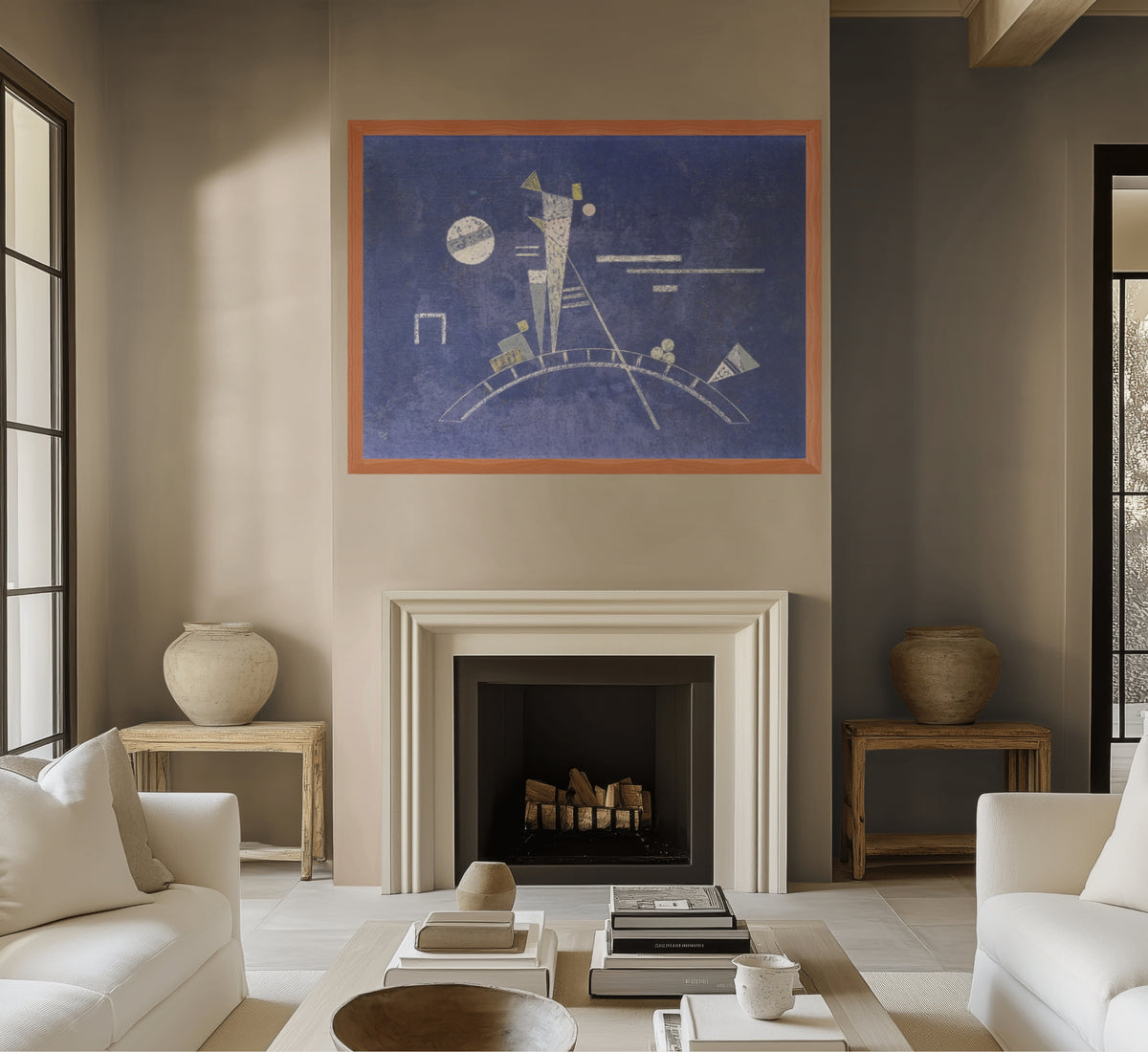 Frágil - Wassily Kandinsky - Lienzo premium 430g (calidad de galeria)