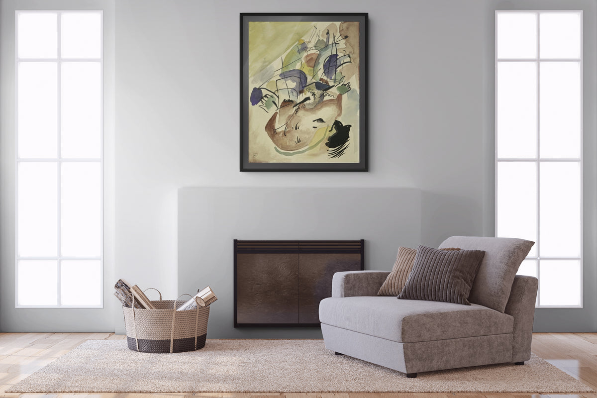 Couple à cheval - Vassily Kandinsky - Toile premium 430g (qualité galerie)