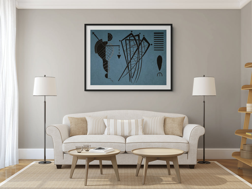 Couple à cheval - Vassily Kandinsky - Toile premium 430g (qualité galerie)