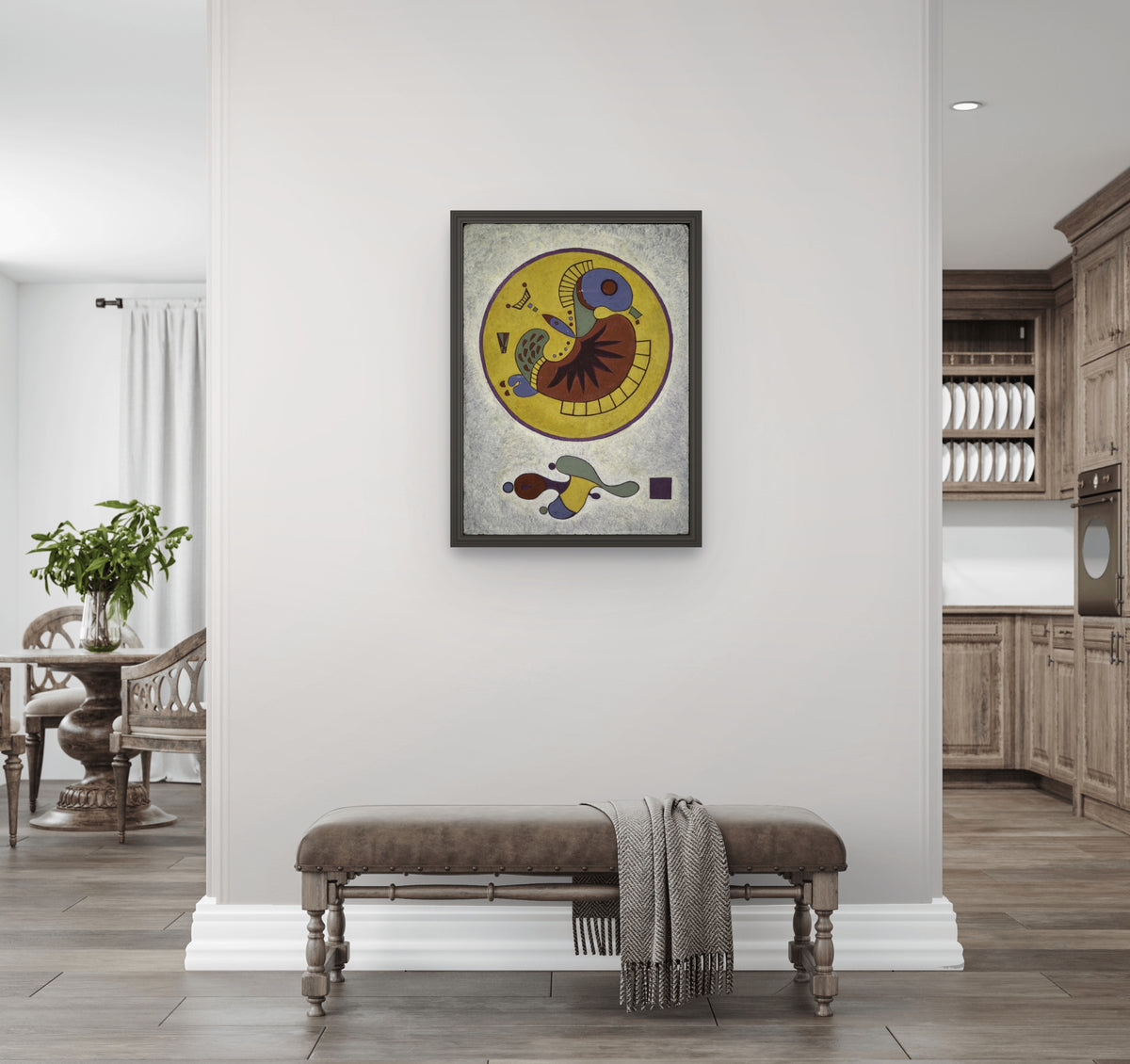 Untitled - Wassily Kandinsky - Premium 430g canvas (gallery quality)