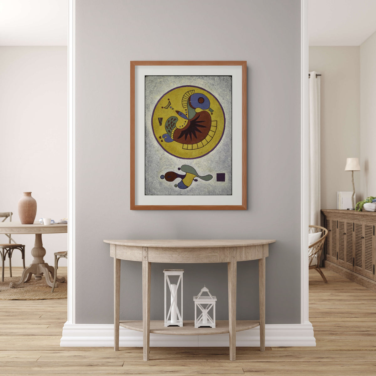 Untitled - Wassily Kandinsky - Premium 430g canvas (gallery quality)