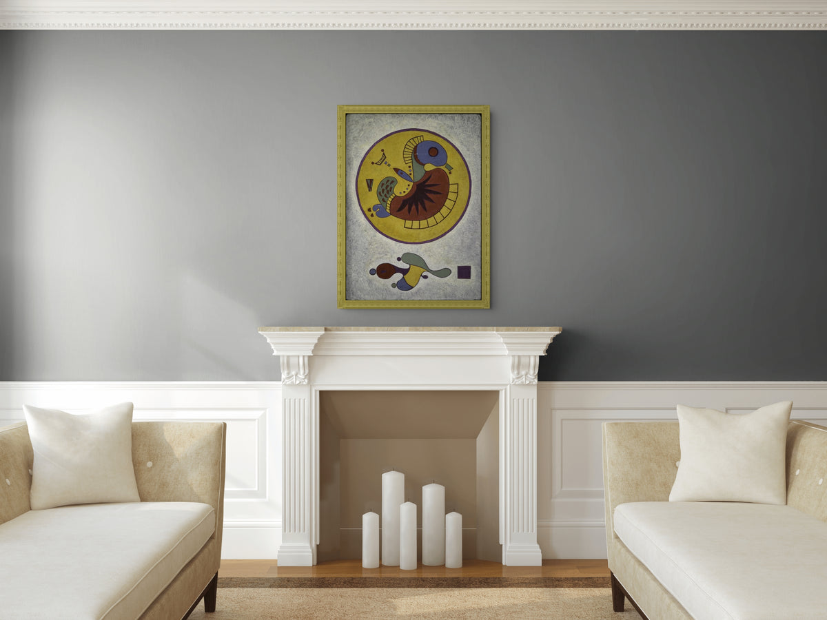 Sin titulo - Wassily Kandinsky - Lienzo premium 430g (calidad de galeria)