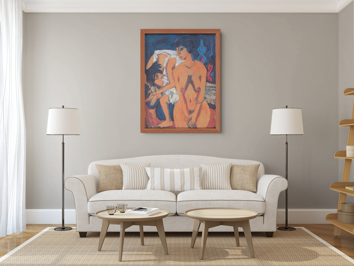 Berlin Street Scene - Ernst Ludwig Kirchner - Premium canvas 430g (gallery quality)