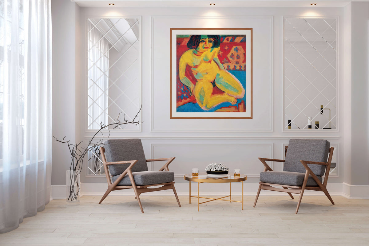 Berlin Street Scene - Ernst Ludwig Kirchner - Premium canvas 430g (gallery quality)