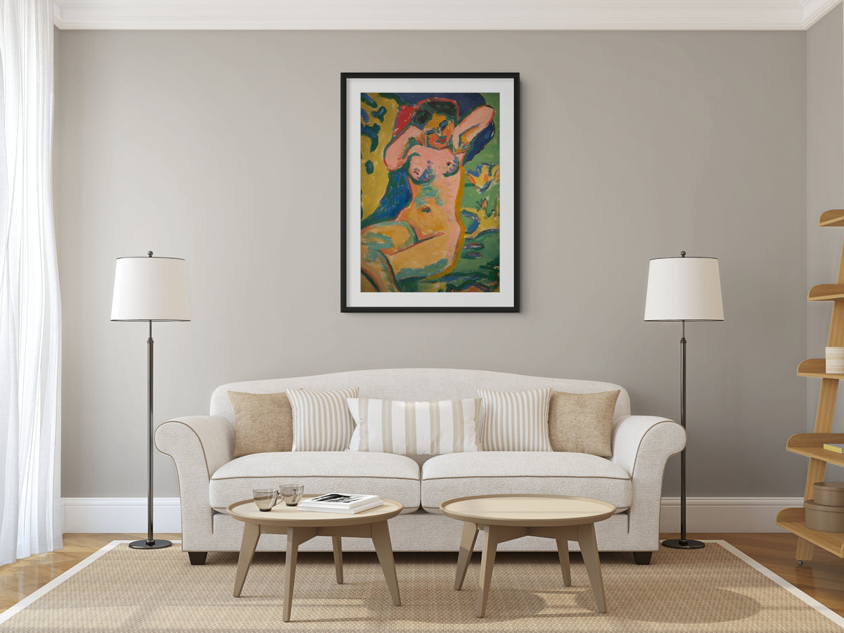 Berlin Street Scene - Ernst Ludwig Kirchner - Premium canvas 430g (gallery quality)