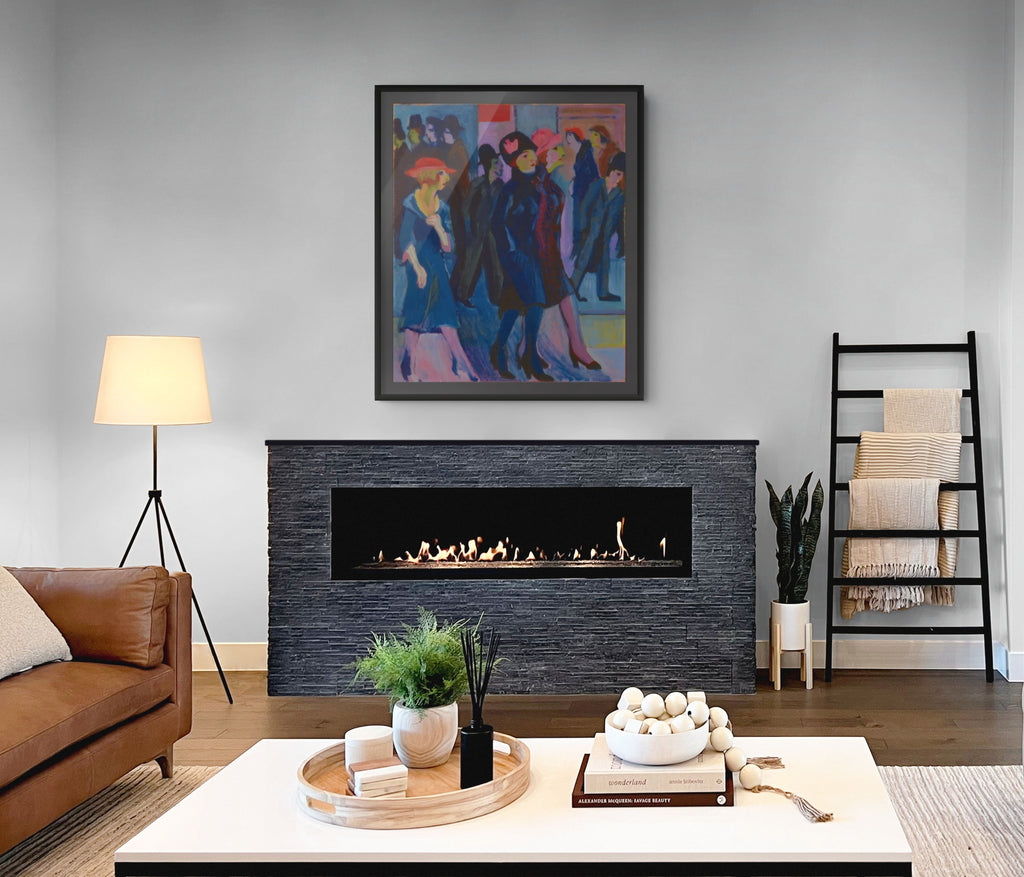 Berlin Street Scene - Ernst Ludwig Kirchner - Premium canvas 430g (gallery quality)