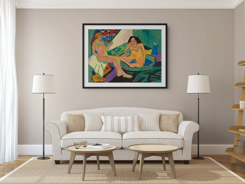 Scène de rue berlinoise - Ernst Ludwig Kirchner - Toile premium 430g (qualité galerie)